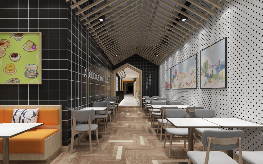 集集小鎮餐飲店鋪裝飾設計案例