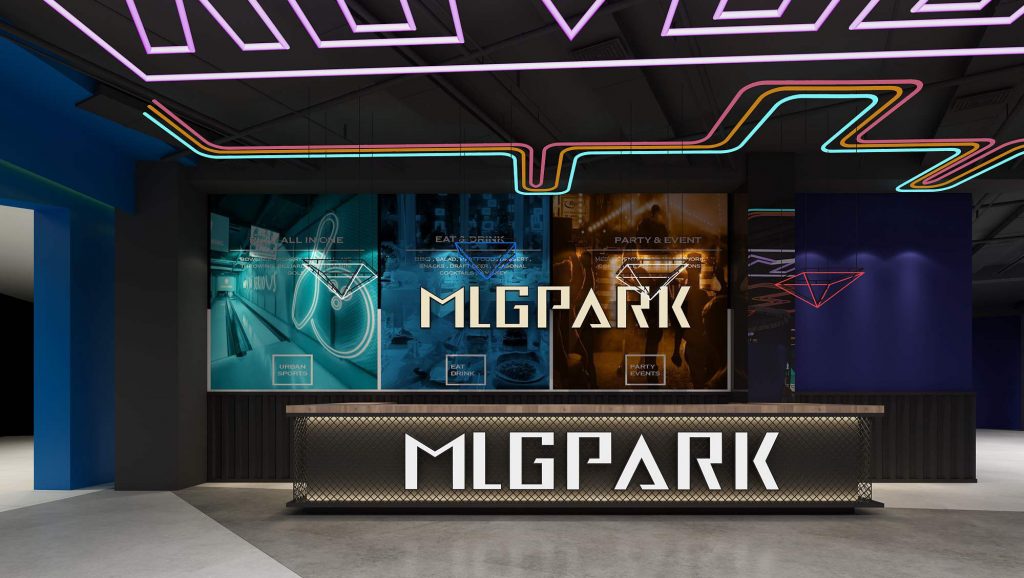 MLG 巨島大聯盟-游樂園室內裝飾設計案例