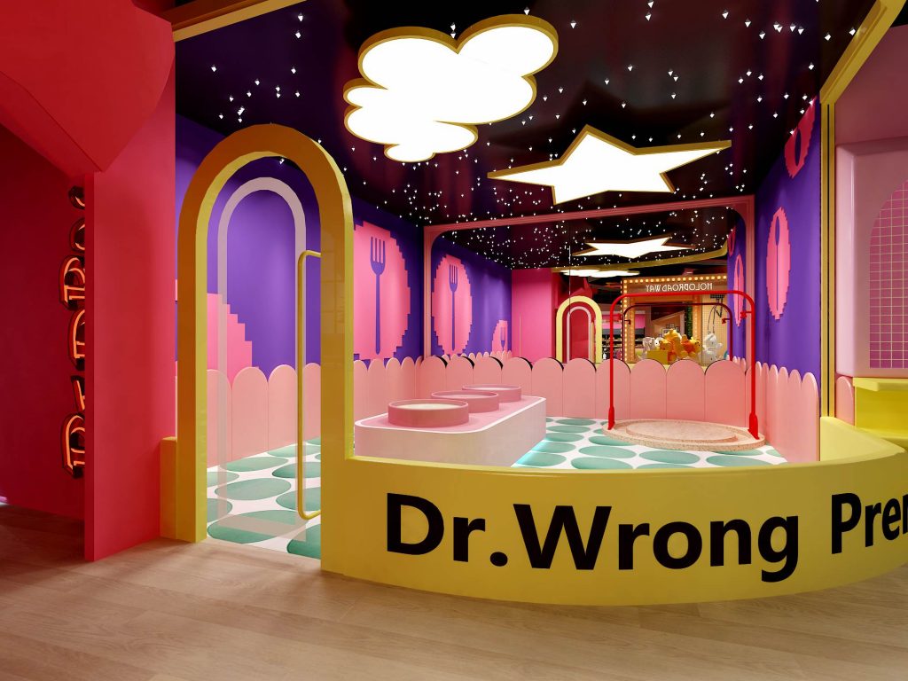 Dr Wrong 亂博士瘋狂戲劇城-游樂園室內裝飾設計案例