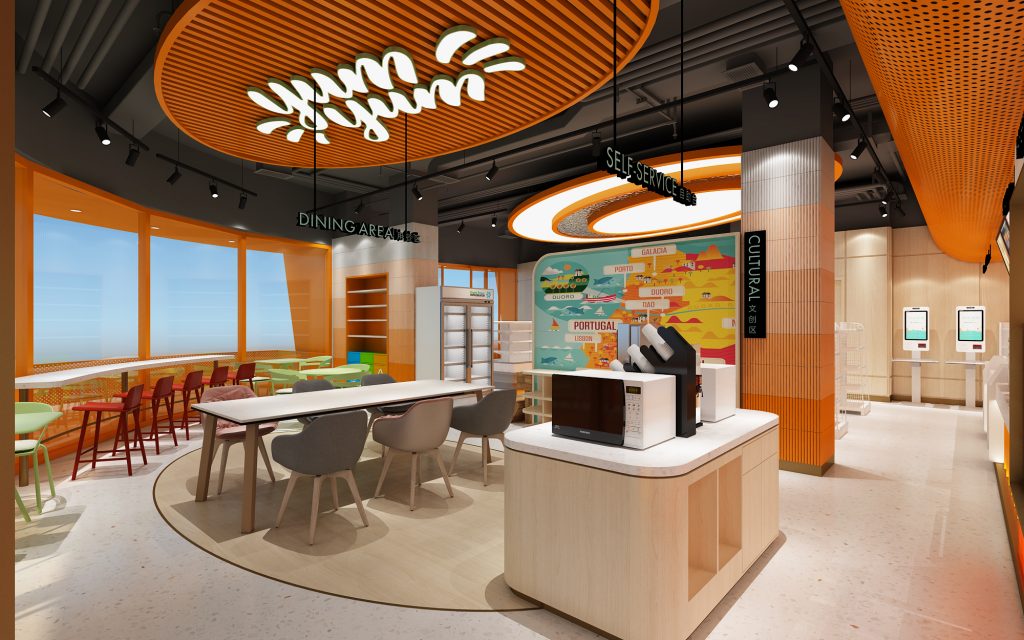 YOURS KITCHEN 超商店鋪裝飾設計