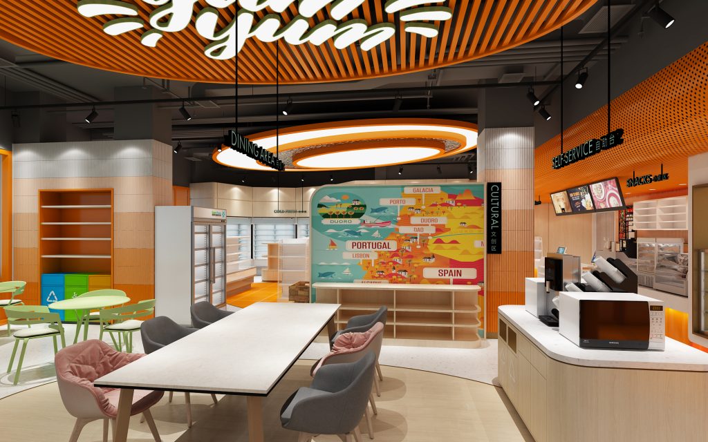 YOURS KITCHEN 超商店鋪裝飾設計