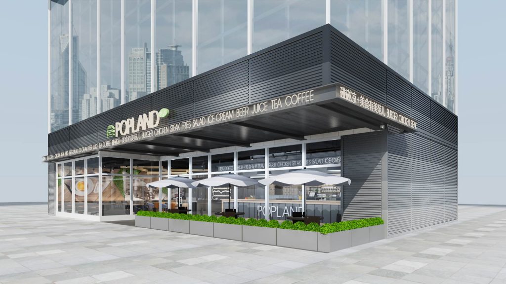 POPLAND 西餐廳裝飾設計