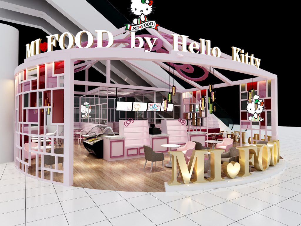 MI FOOD by Hello Kitty 裝飾設計