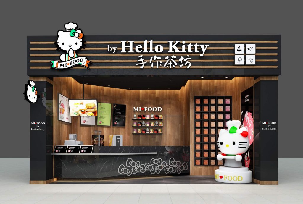 MI FOOD by Hello Kitty 店鋪裝飾設計