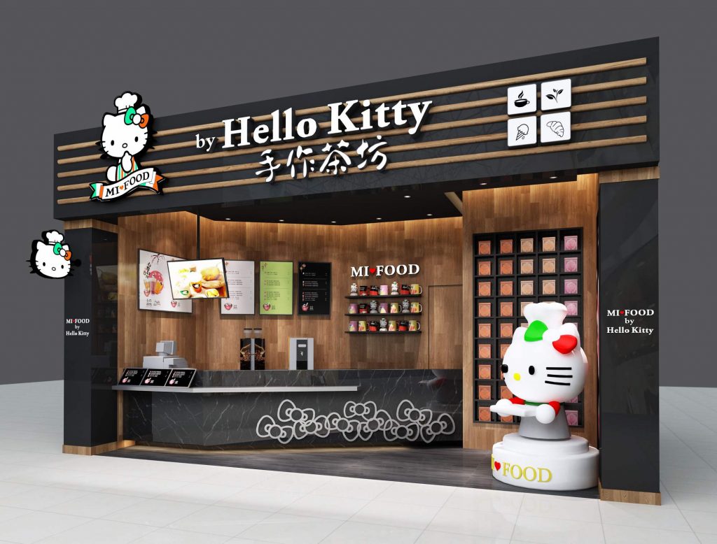 MI FOOD by Hello Kitty 店鋪裝飾設計