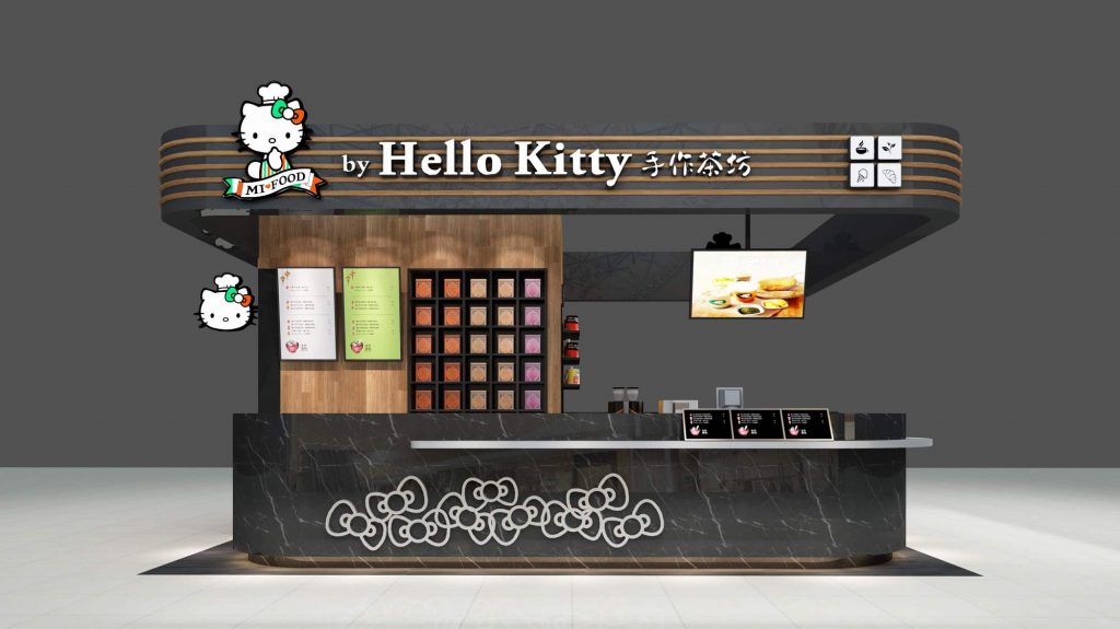 MI FOOD by Hello Kitty 店鋪裝飾設計