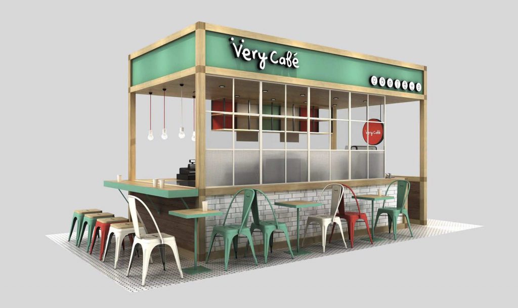 Very Cafe 軟飲裝飾設計