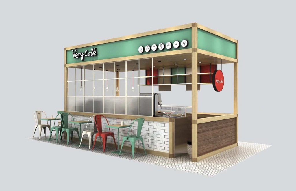 Very Cafe 軟飲裝飾設計