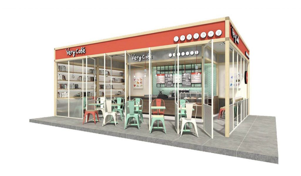 Very Cafe 軟飲裝飾設計