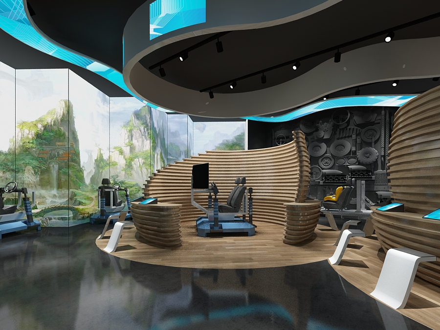 95CS 兒童博物館展廳裝飾設計