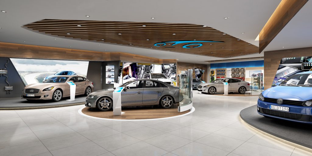 車享家4S專賣店裝飾設計