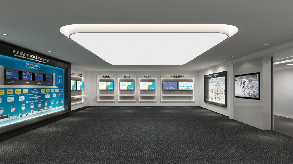 DELTA 臺達-東莞四廠展廳裝飾設計