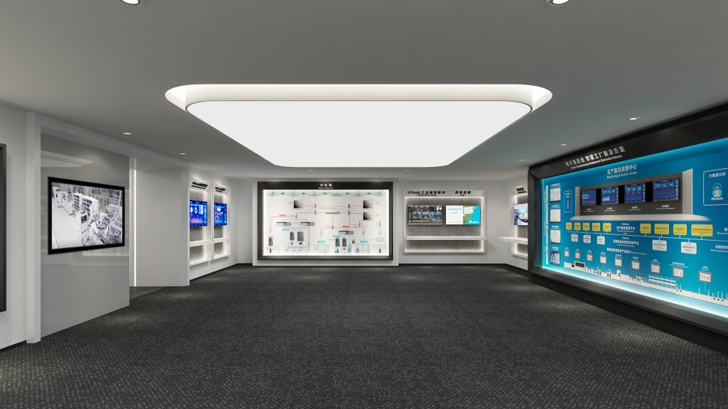 DELTA 臺達-東莞四廠展廳裝飾設計