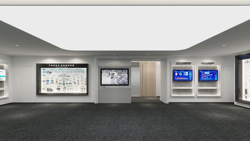 DELTA 臺達-東莞四廠展廳裝飾設計