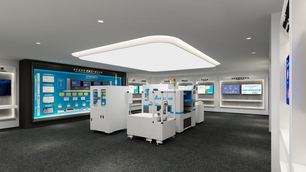 DELTA 臺達-東莞四廠展廳裝飾設計