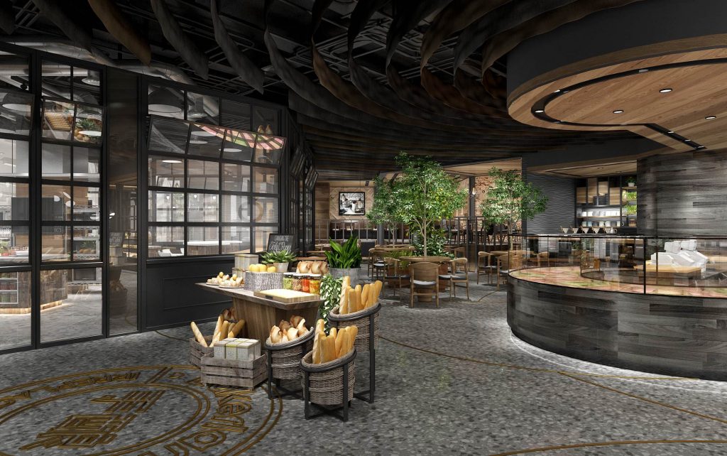 Bakerland 手釀旗艦店西餐廳裝飾設計