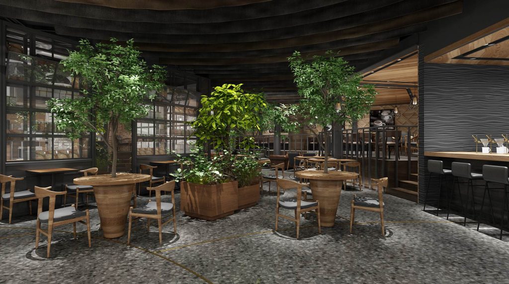 Bakerland 手釀旗艦店西餐廳裝飾設計