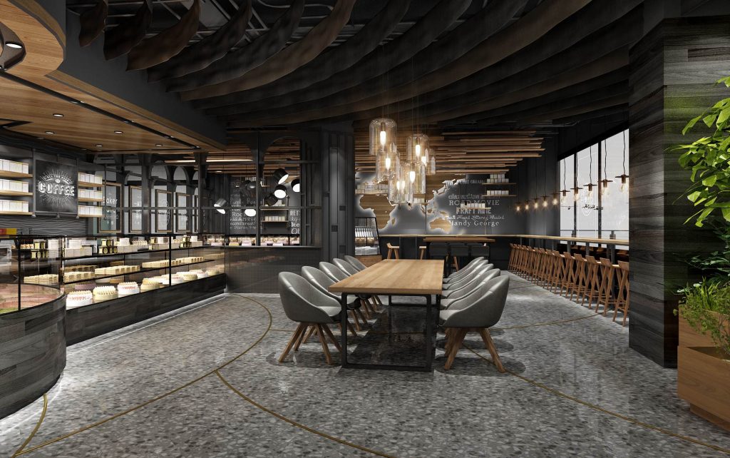 Bakerland 手釀旗艦店西餐廳裝飾設計