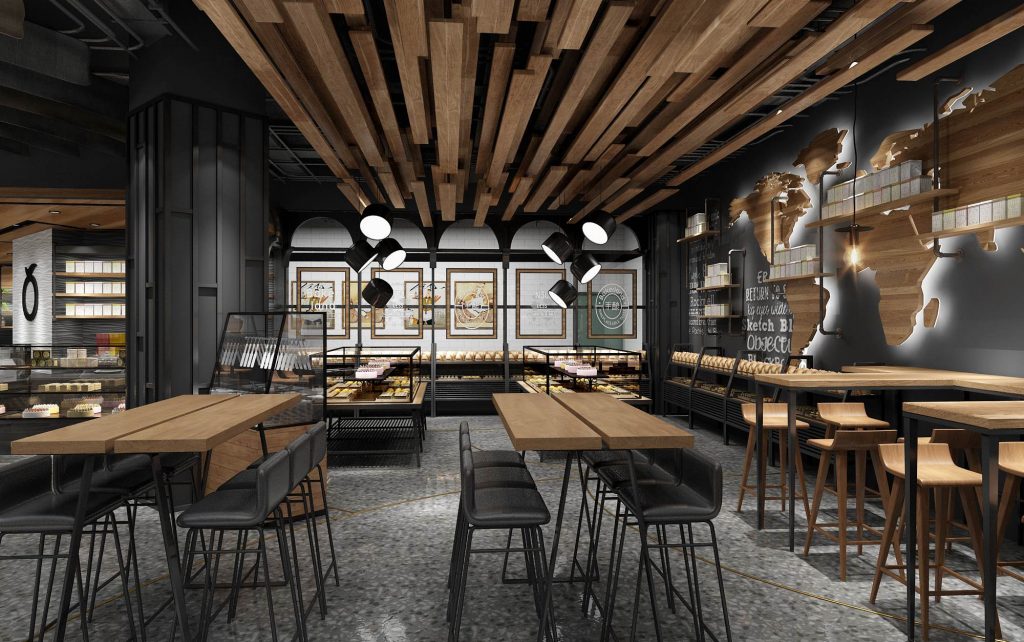 Bakerland 手釀旗艦店西餐廳裝飾設計