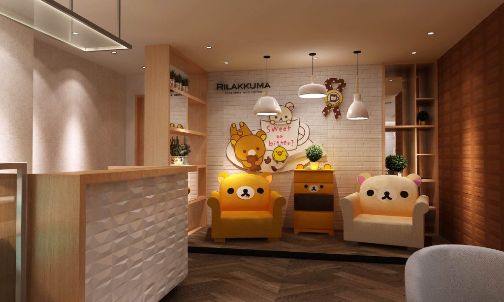 Rilakkuma 輕松熊西餐廳裝飾設計