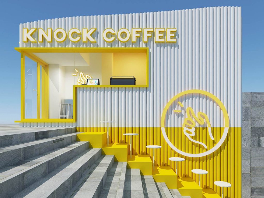 KNOCK-香黛廣場 軟飲店裝飾設計