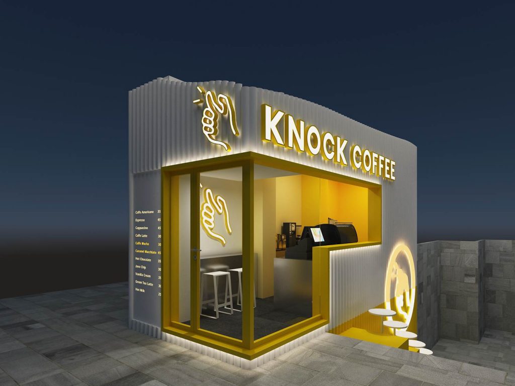 KNOCK-香黛廣場 軟飲店裝飾設計