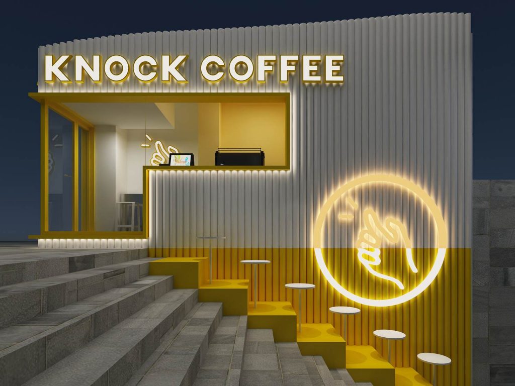 KNOCK-香黛廣場 軟飲店裝飾設計