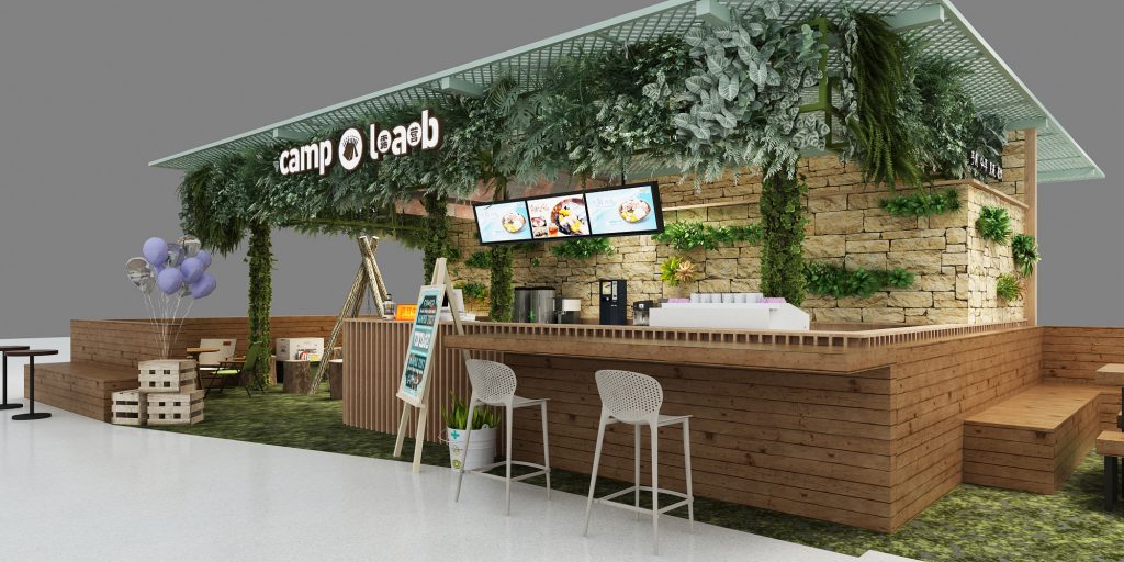 Meet Fresh 鮮芋仙-露營系列甜品店裝飾設計