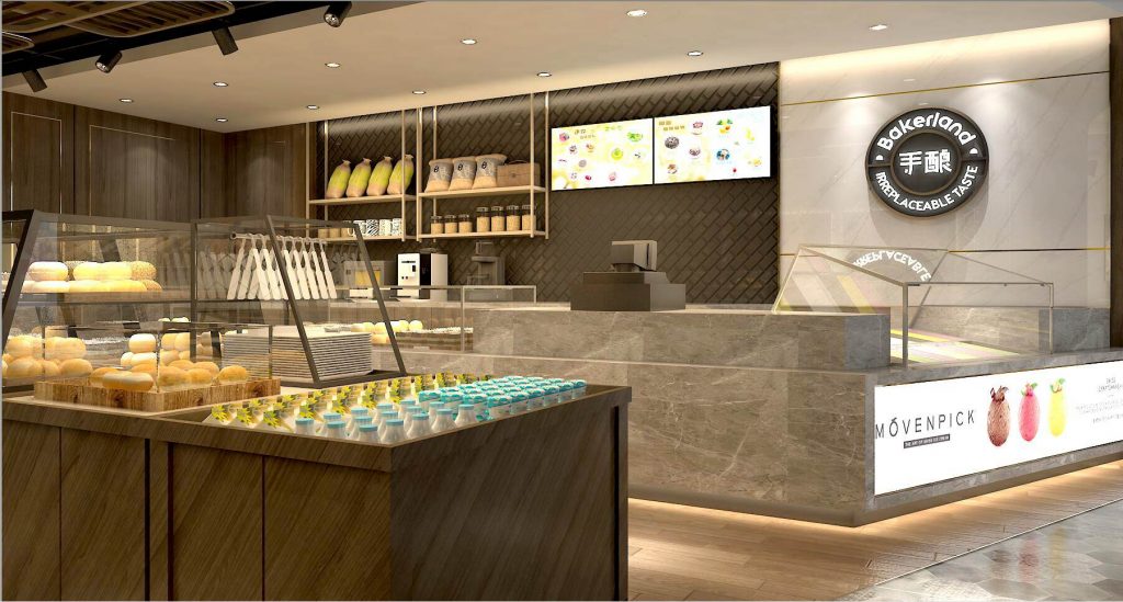 Bakerland 手釀-標準店 西餐廳裝飾設計