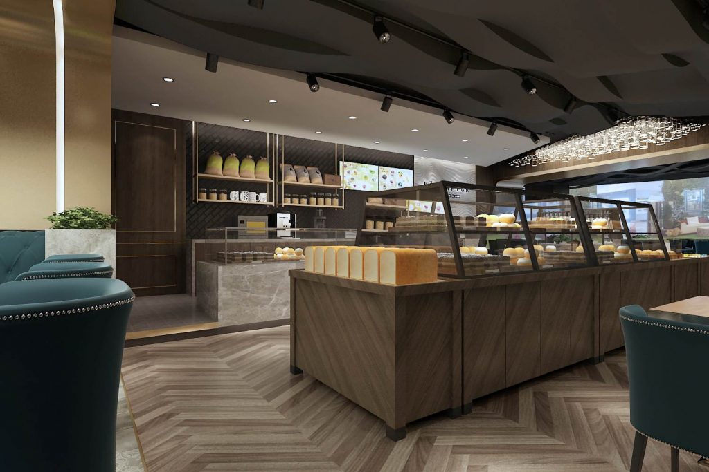 Bakerland 手釀-標準店 西餐廳裝飾設計