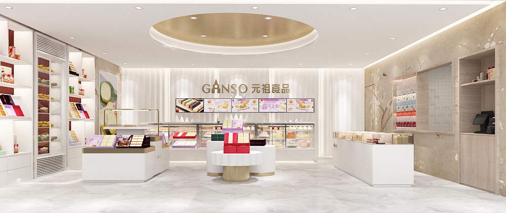 GANSO 元祖-標準店烘焙店裝飾設計