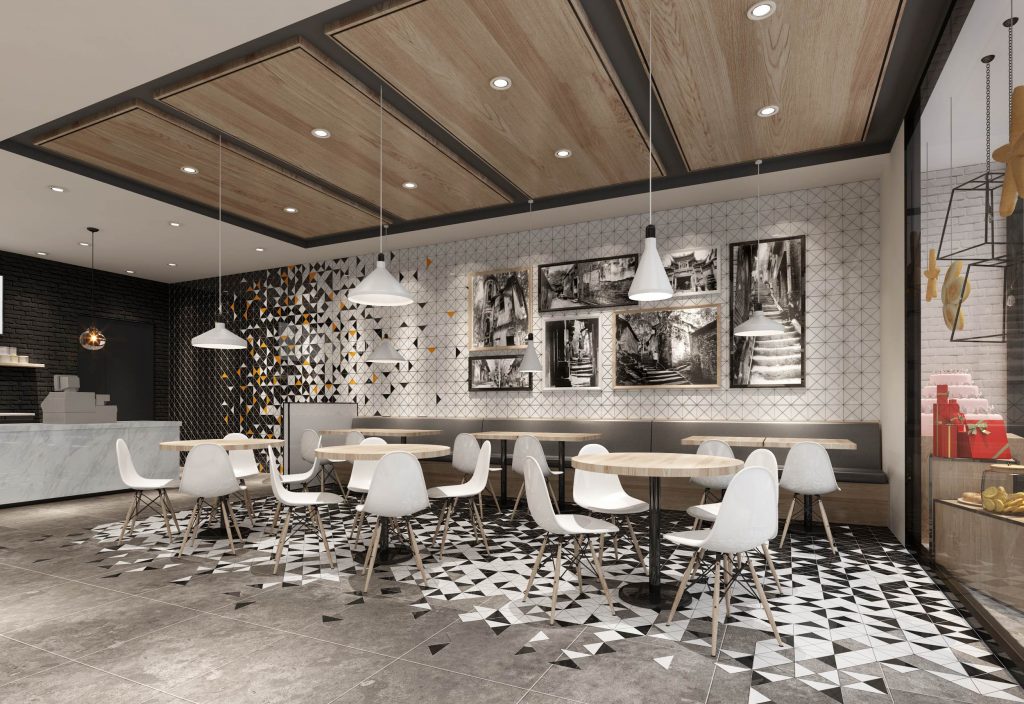 Qin Yuan 沁園-標準店 烘焙店裝飾設計