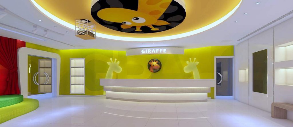 GIRAFFE 長頸鹿美語-教育培訓行業裝飾設計