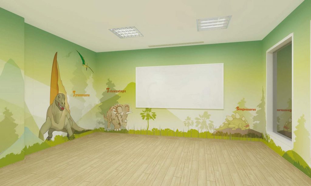 GIRAFFE 長頸鹿美語-教育培訓行業裝飾設計
