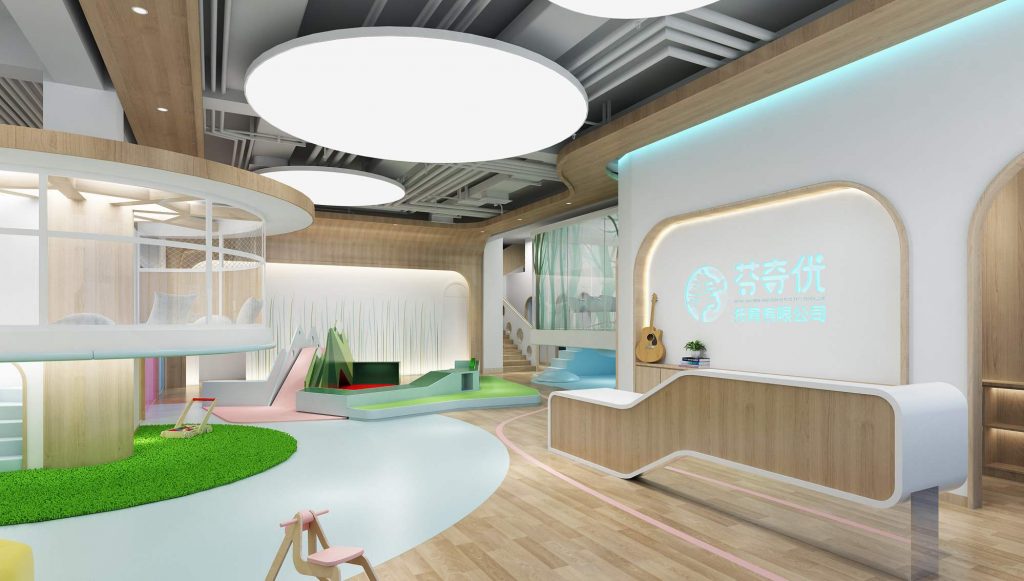 芬奇優-教育培訓行業裝飾設計案例